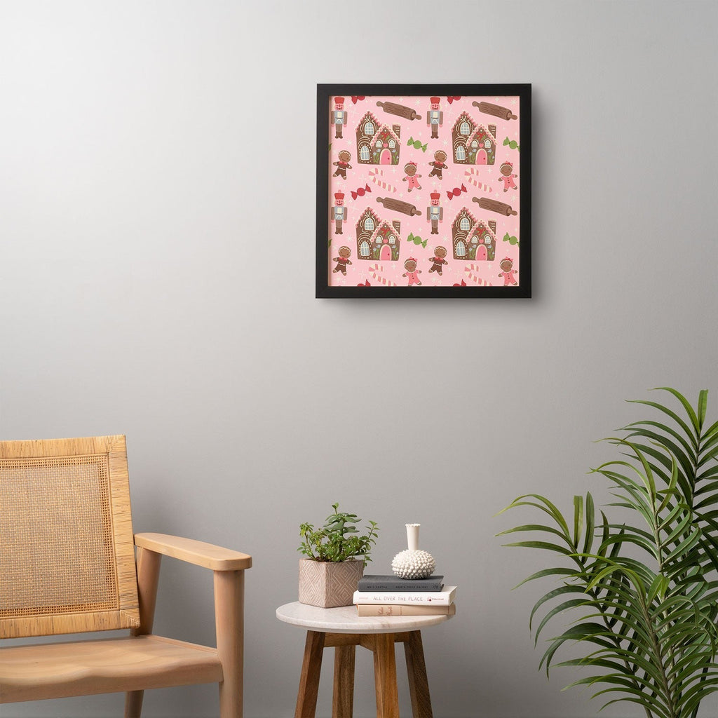 carriecantwell Sweet Christmas Holidays Framed Wall Art