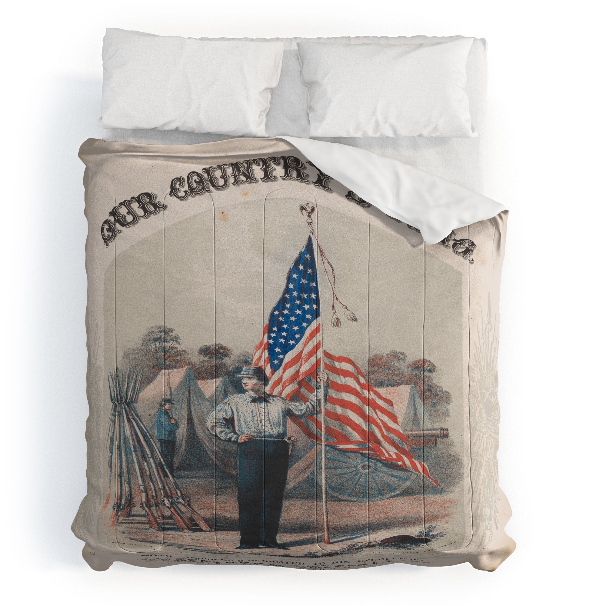 DENY Designs Our Country s Flag Comforter
