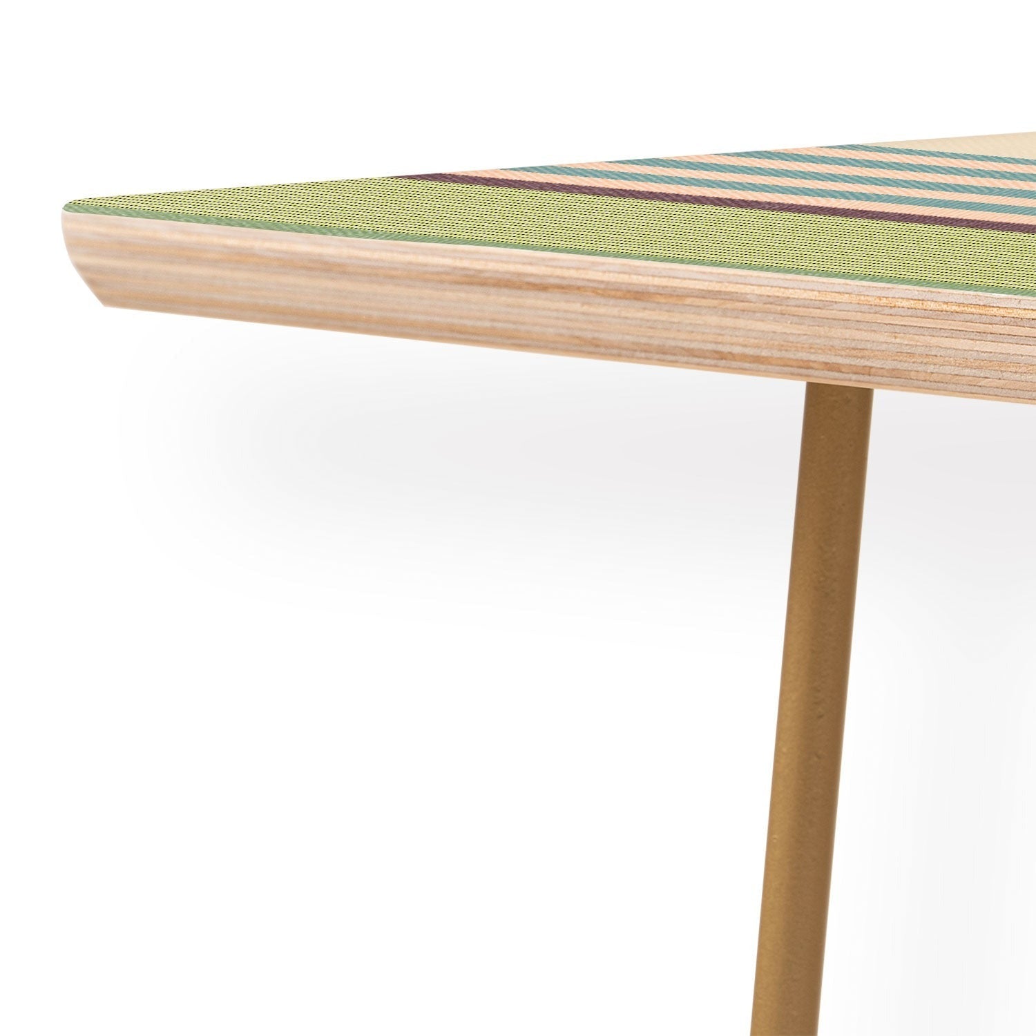 Marta Barragan Camarasa Colorful Stripe Delight Coffee Table