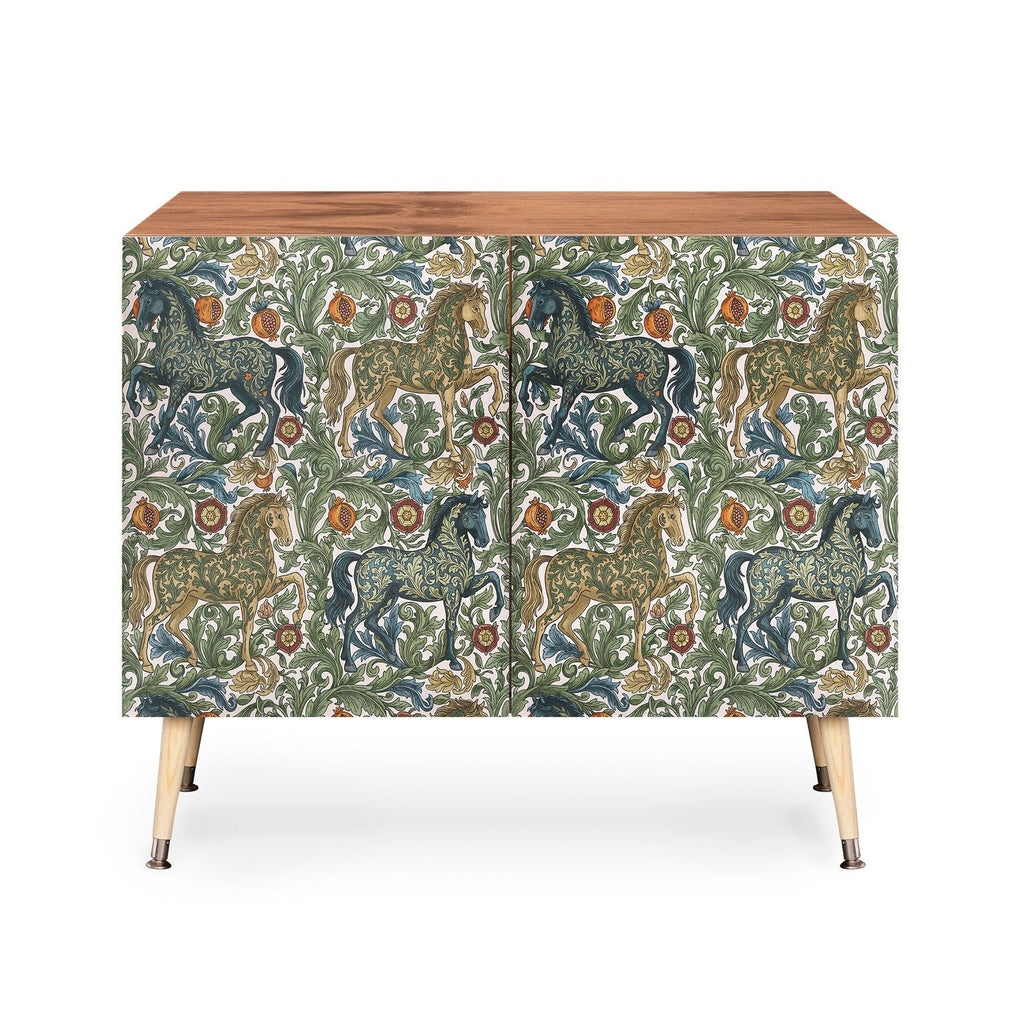 Marta Barragan Camarasa Renaissance Horse Garden Credenza