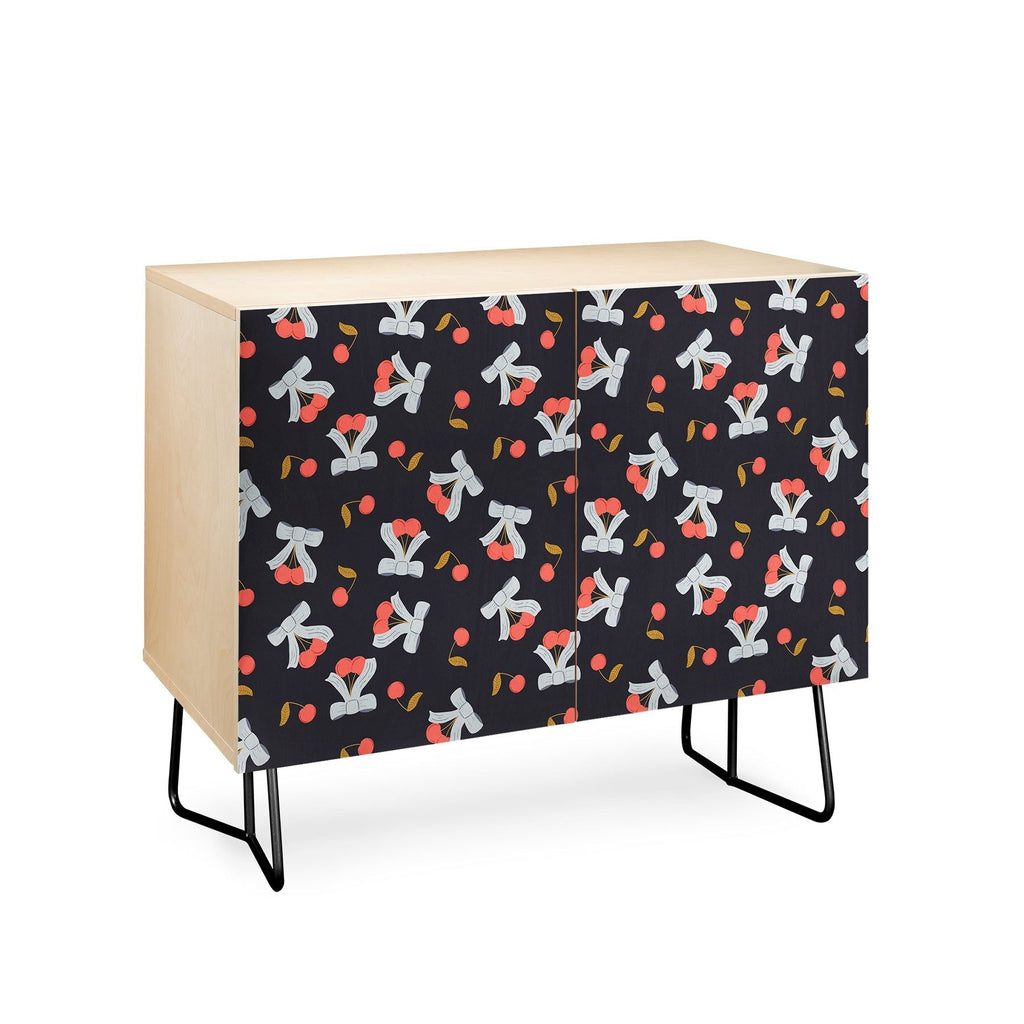 Jennifer Labre Cherries and Bows Credenza