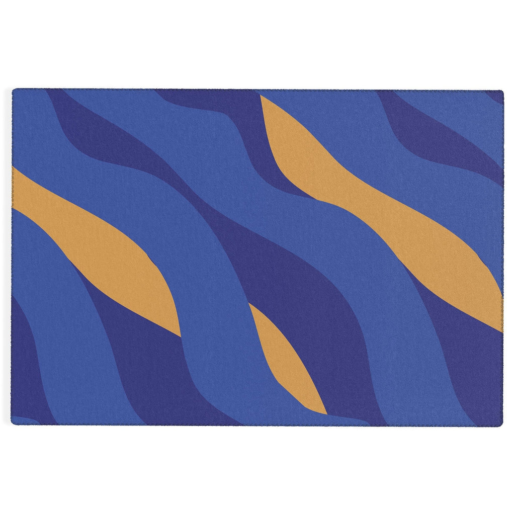 Camilla Foss Pebbles in Stream Outdoor Rug