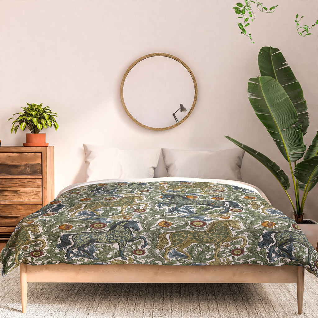 Marta Barragan Camarasa Renaissance Horse Garden Comforter