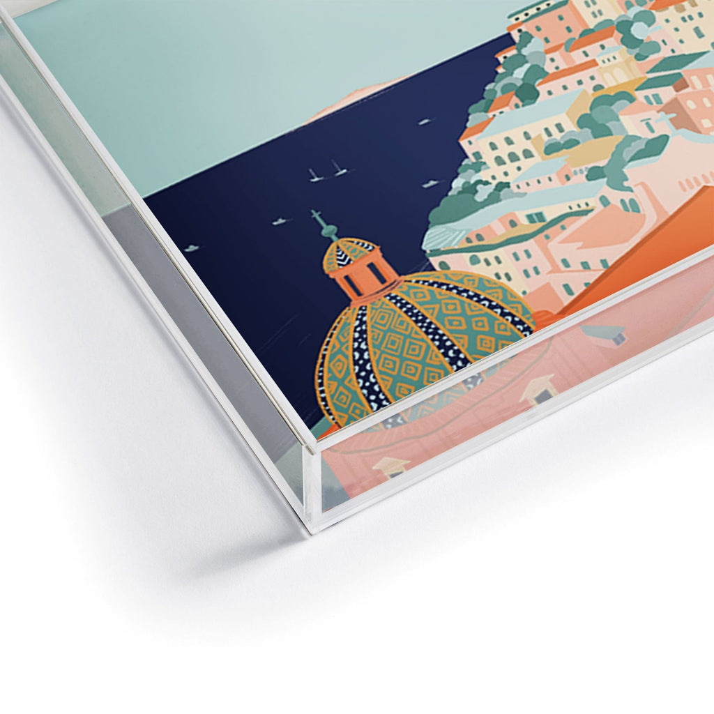 Valeria Frustaci Positano in Italy Acrylic Tray
