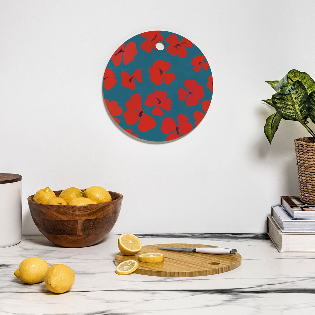 Garima Dhawan oxalis 1 Cutting Board Round