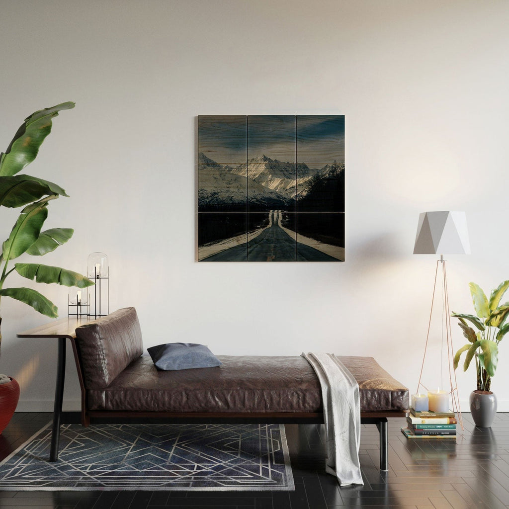 Hannah Kemp Alaska Drive Wood Wall Mural