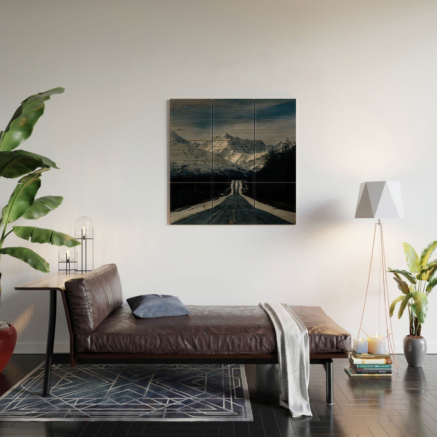 Hannah Kemp Alaska Drive Wood Wall Mural