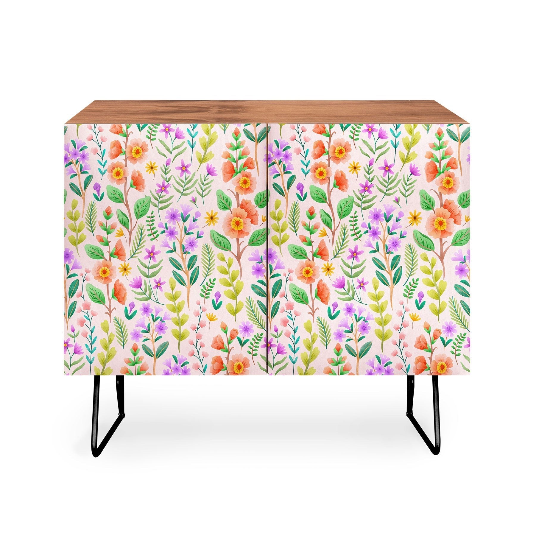 Pimlada Phuapradit Ditsy Spring Floral Credenza