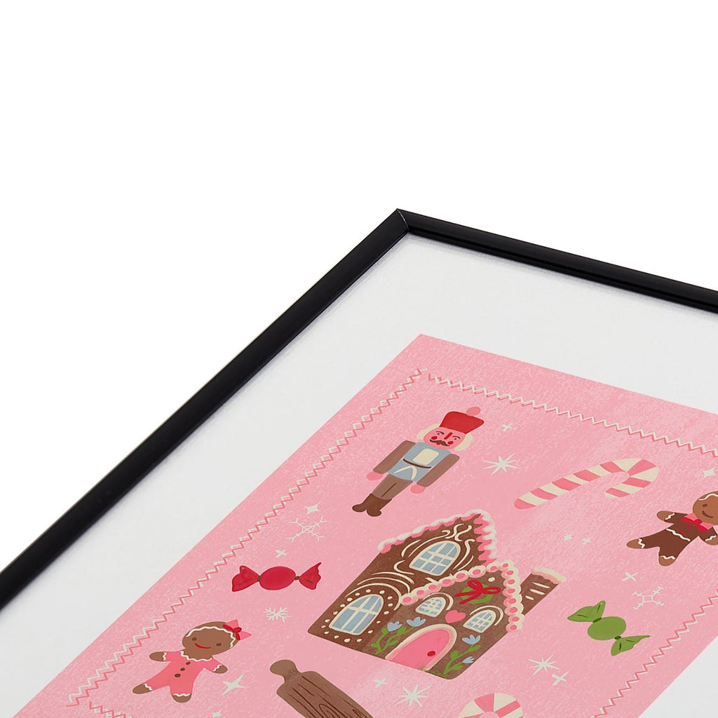 carriecantwell Sweet Christmas Holidays Metal Framed Art Print