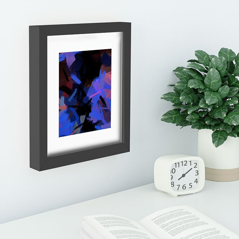 83 Oranges Midnight Sparks Recessed Framing Rectangle