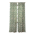 Avenie BR Cheetah Print In Green Sheer Window Curtain