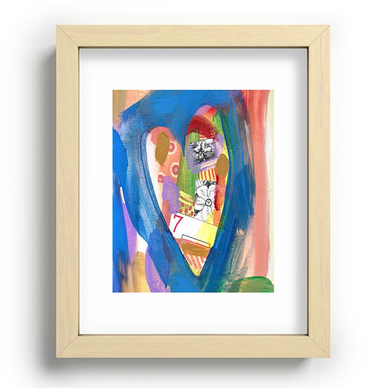 Natalie Baca Lucky in Love Recessed Framing Rectangle
