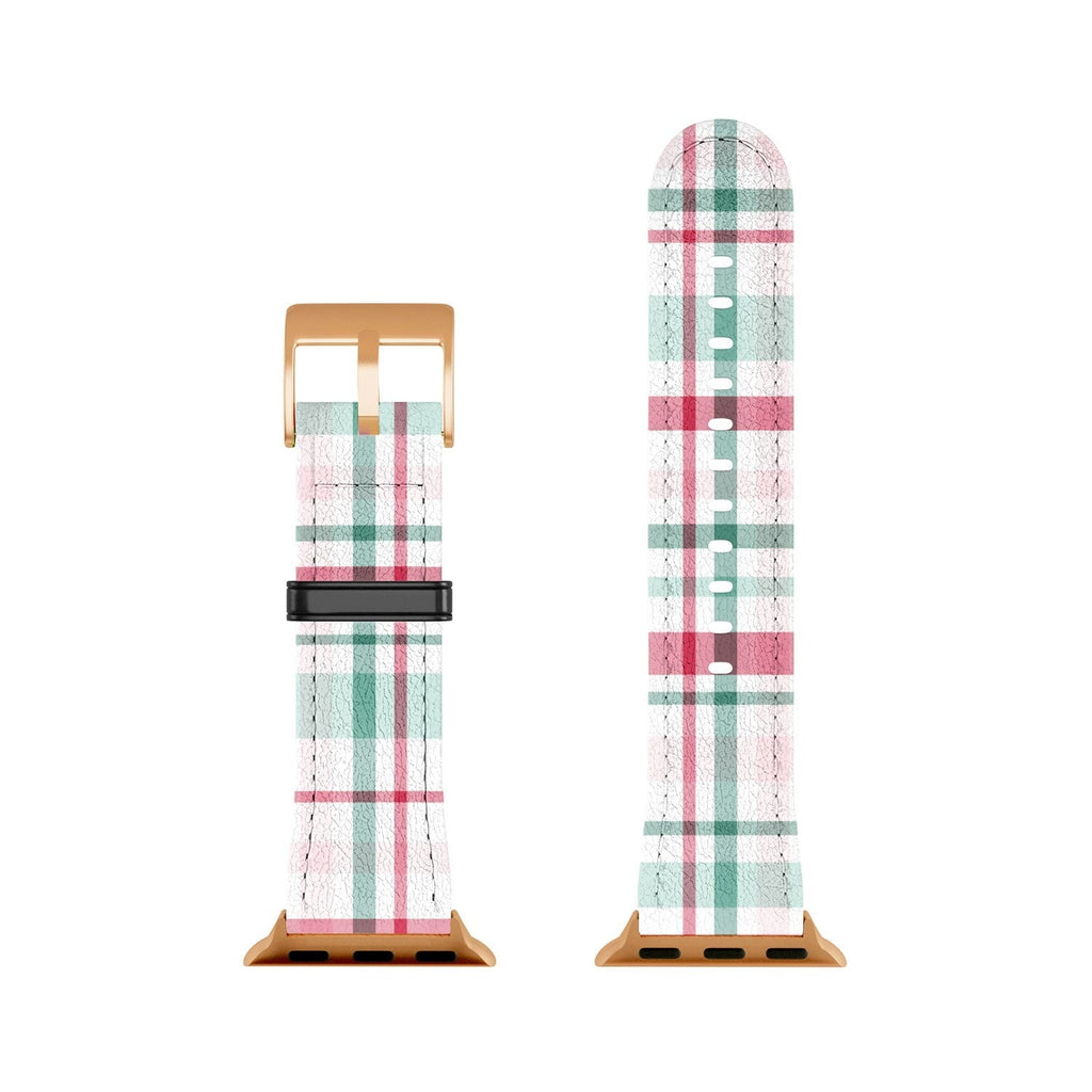 Lisa Argyropoulos Merry Vintage Plaid Apple Watch Band