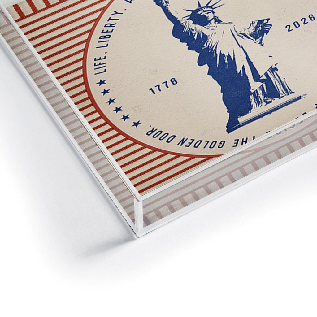 DENY Designs Life Liberty Acrylic Tray
