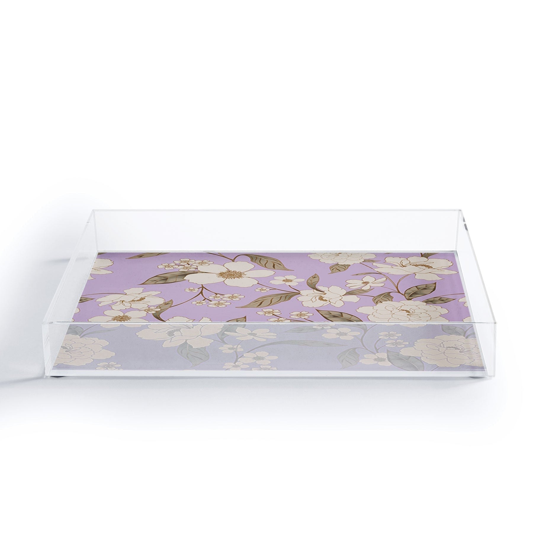 Gabriela Fuente Roberta lilac Acrylic Tray