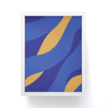 Camilla Foss Pebbles in Stream Framed Mini Art Print