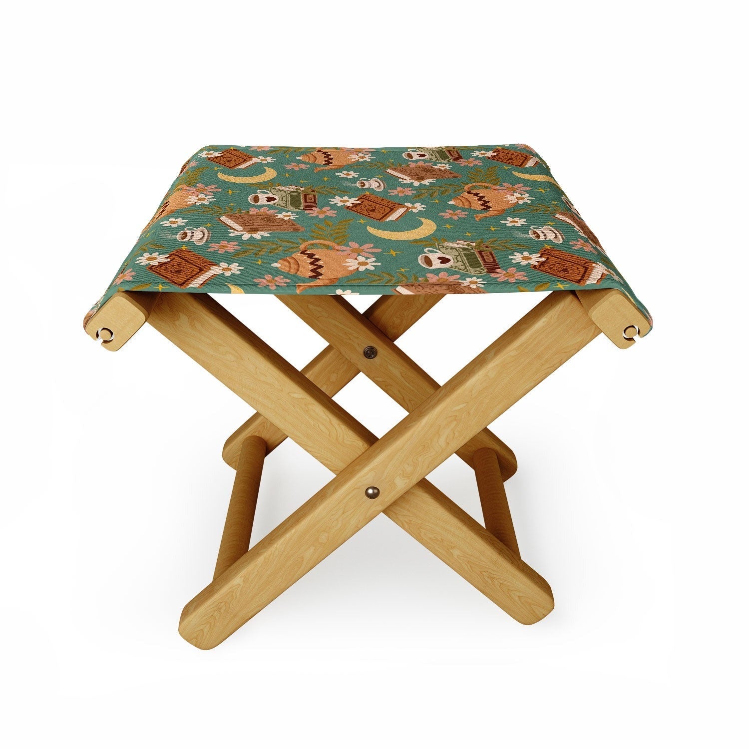 Avenie Moonlit Reading Nook I Folding Stool