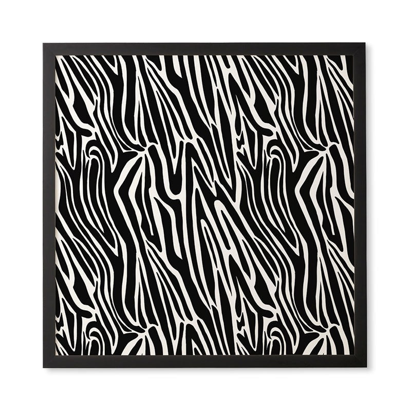 Jennifer Labre Wild Zebra Framed Wall Art