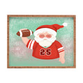 Design by Spark Sporty Football Santa Rectangular Tray
