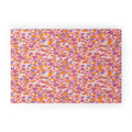 Gabriela Fuente Day Dreaming Watercolor Pink Welcome Mat