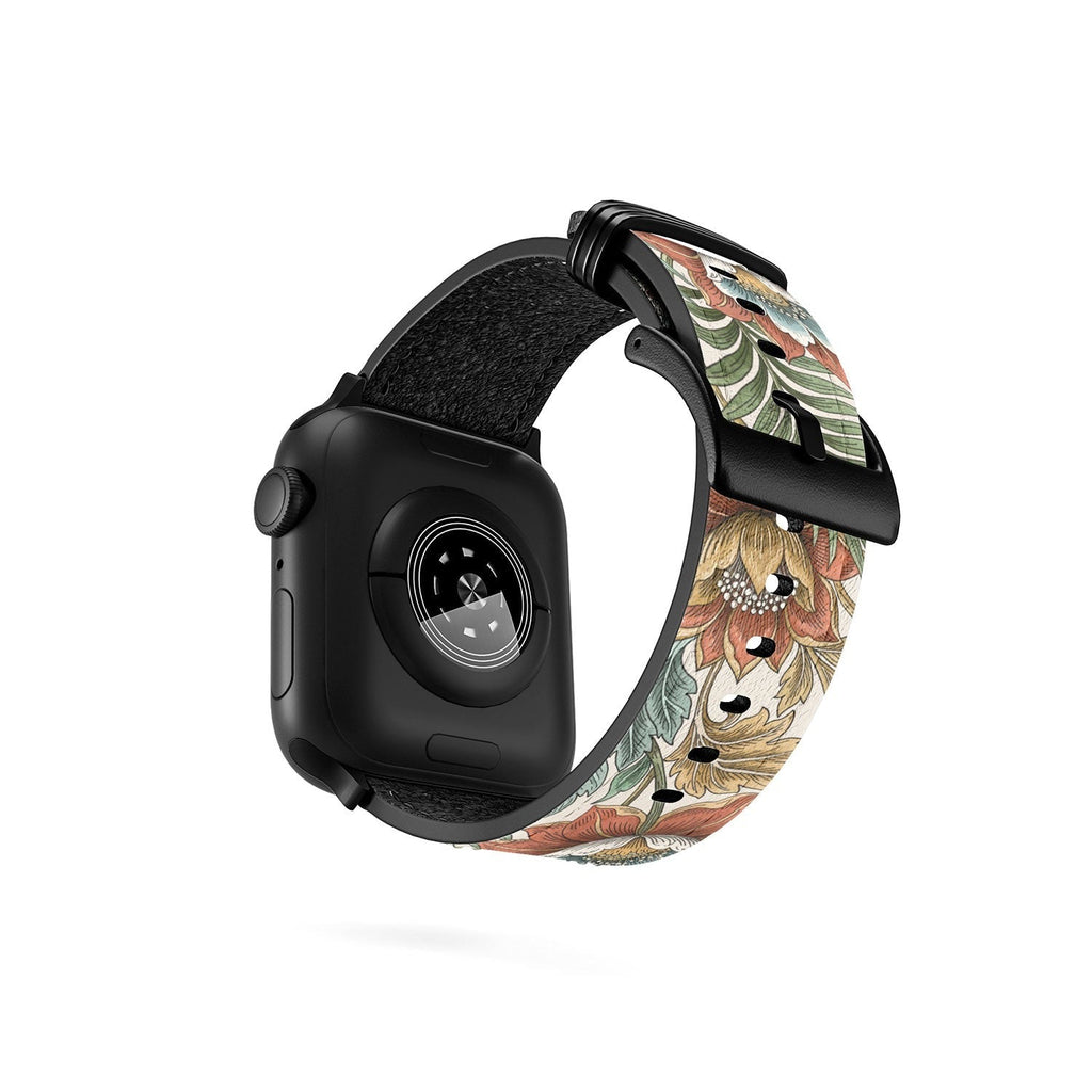 Marta Barragan Camarasa Retro Jungle Garden Apple Watch Band