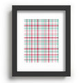 Lisa Argyropoulos Merry Vintage Plaid Recessed Framing Rectangle