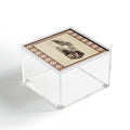 DENY Designs Flag Raisers Striped Square Acrylic Box