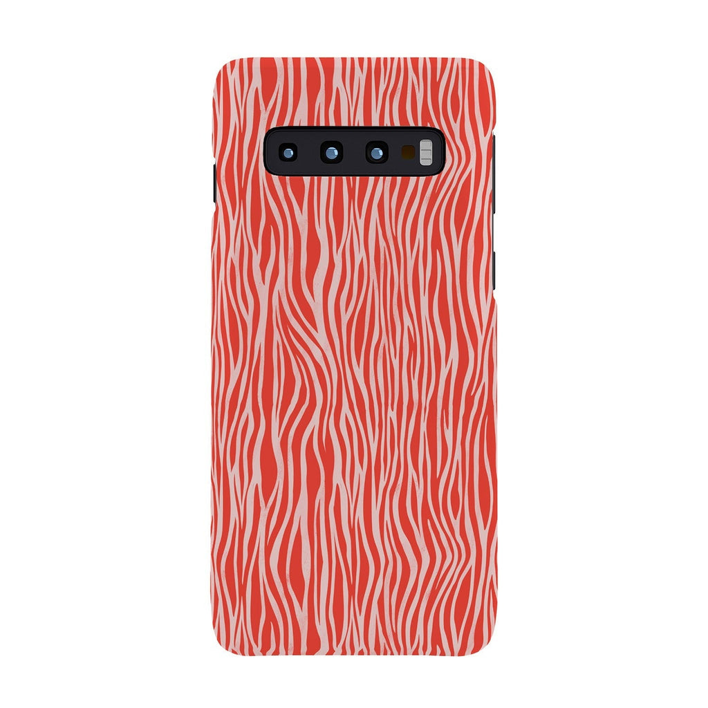 Avenie BR Red Zebra Stripe Phone Case