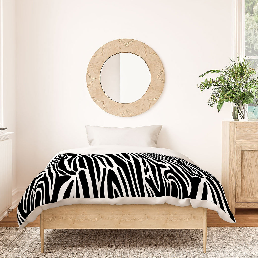 Jennifer Labre Wild Zebra Duvet Cover