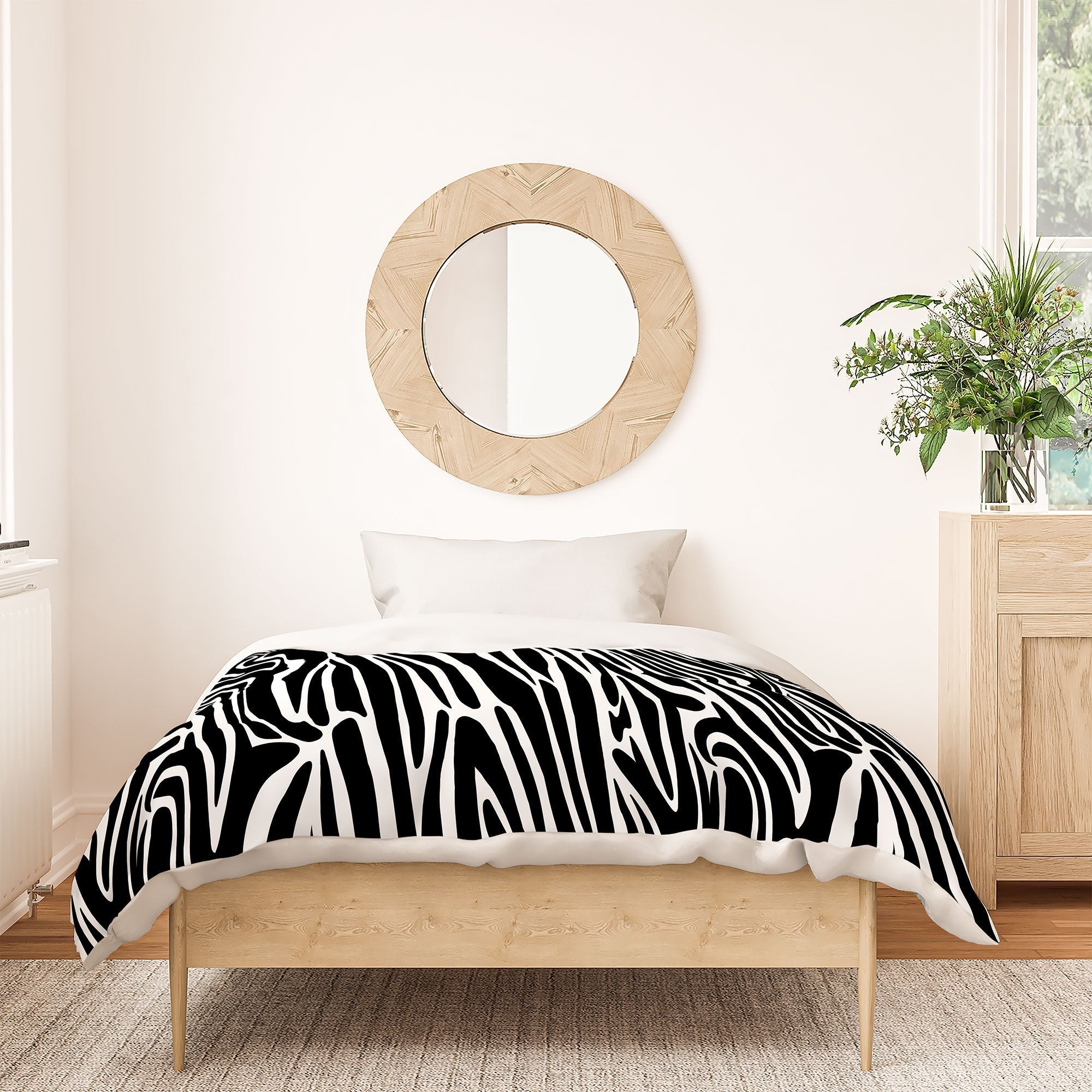 Jennifer Labre Wild Zebra Duvet Cover