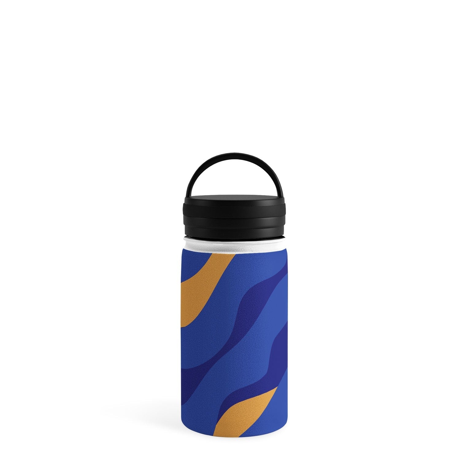Camilla Foss Pebbles in Stream Water Bottle