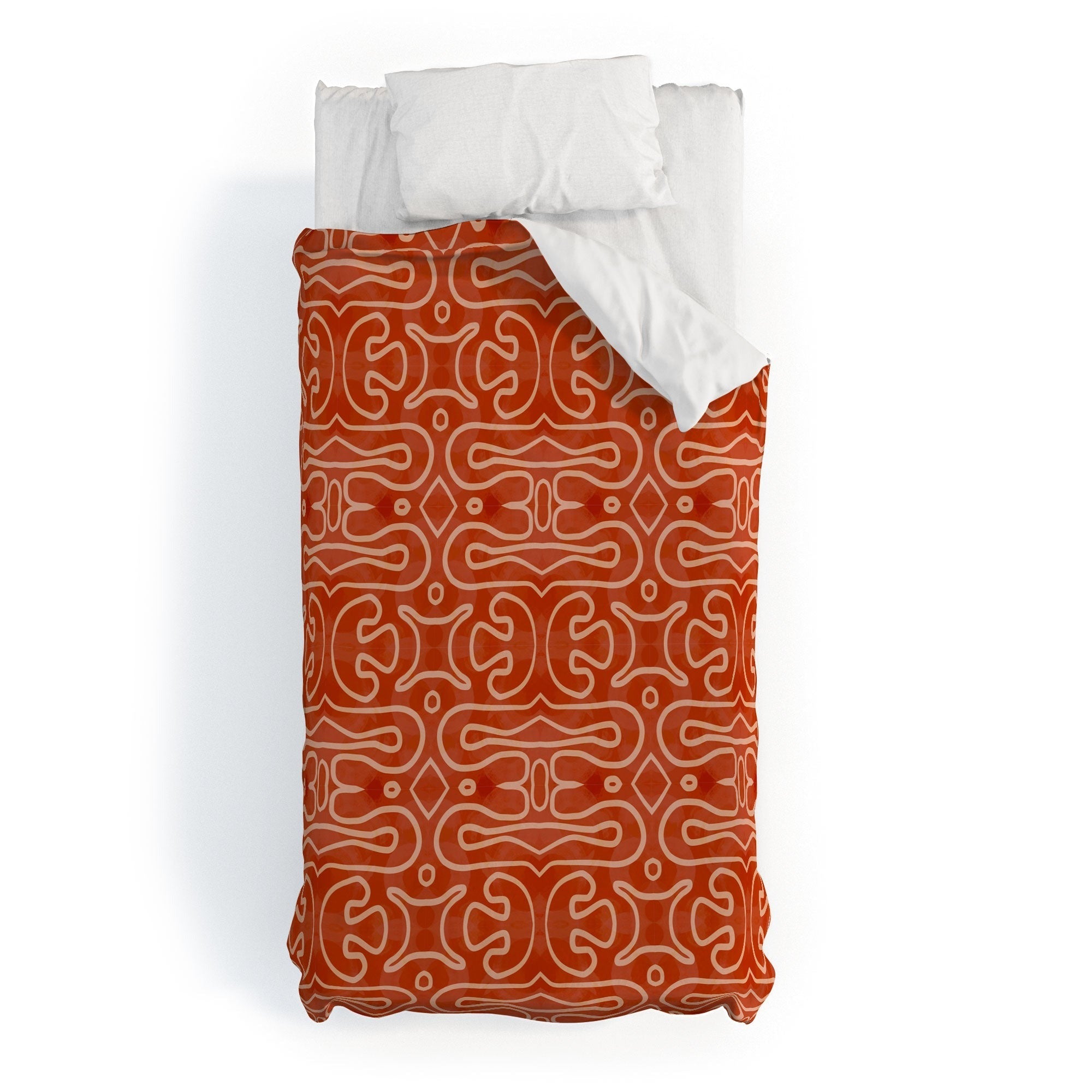 Mirimo Venexiana Burnt Orange Duvet Cover
