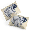 DENY Designs Liberty and Justice Woman Pillow Shams