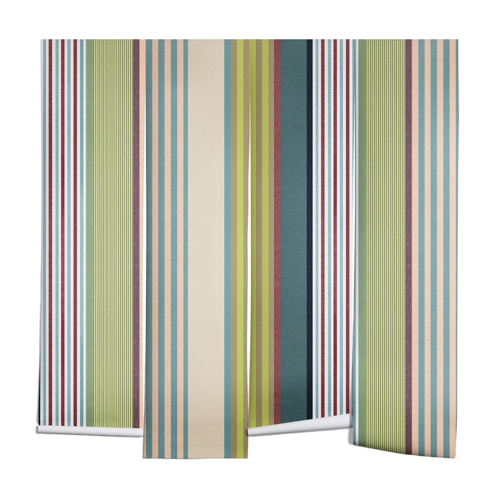 Marta Barragan Camarasa Colorful Stripe Delight Wall Mural