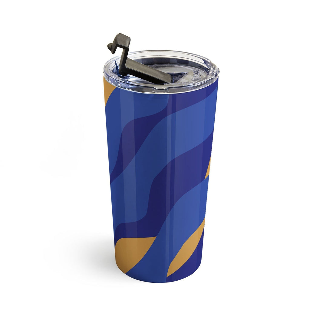 Camilla Foss Pebbles in Stream Travel Mug