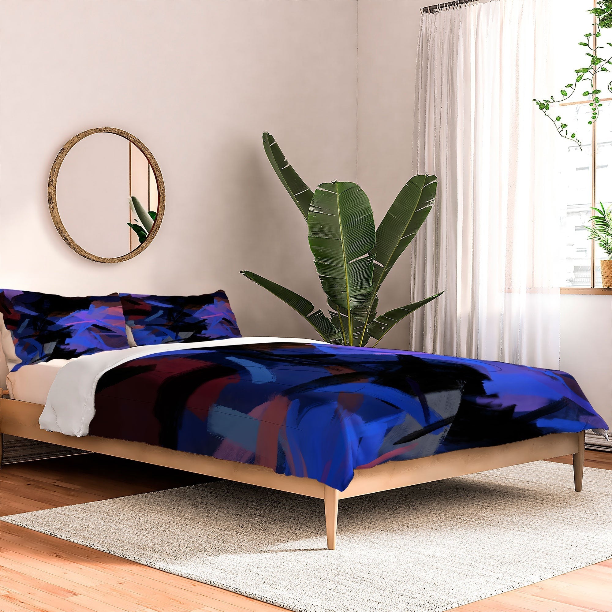 83 Oranges Midnight Sparks Comforter