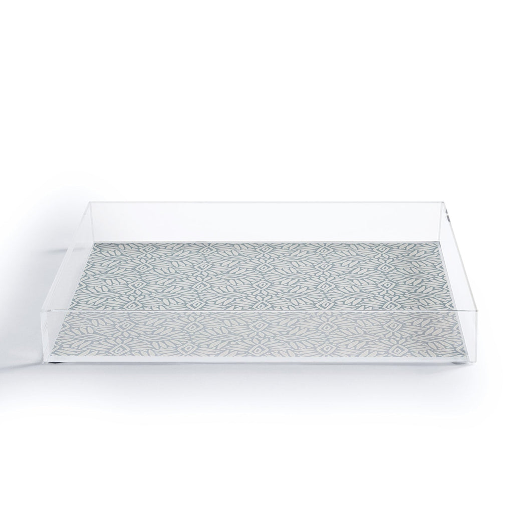 CoastL Studio Palm Ogee Acrylic Tray