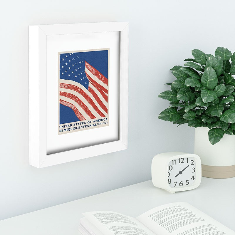 DENY Designs Stars n Stripes Semiquincentennial Recessed Framing Rectangle