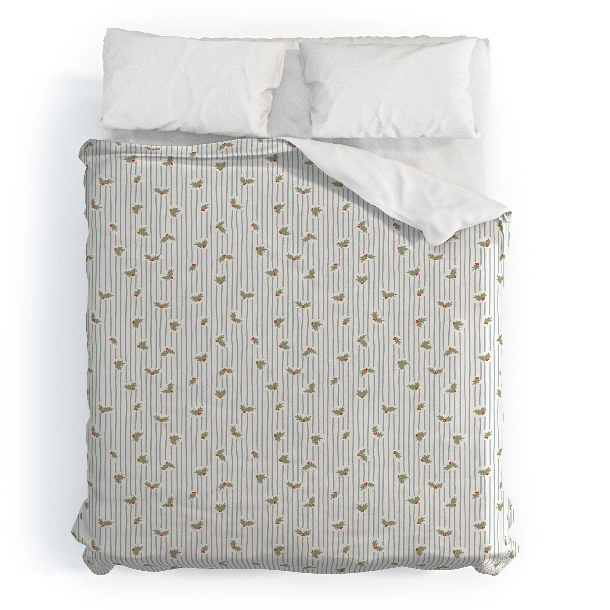 CoastL Studio Hand Drawn Holly Stripe Duvet Cover