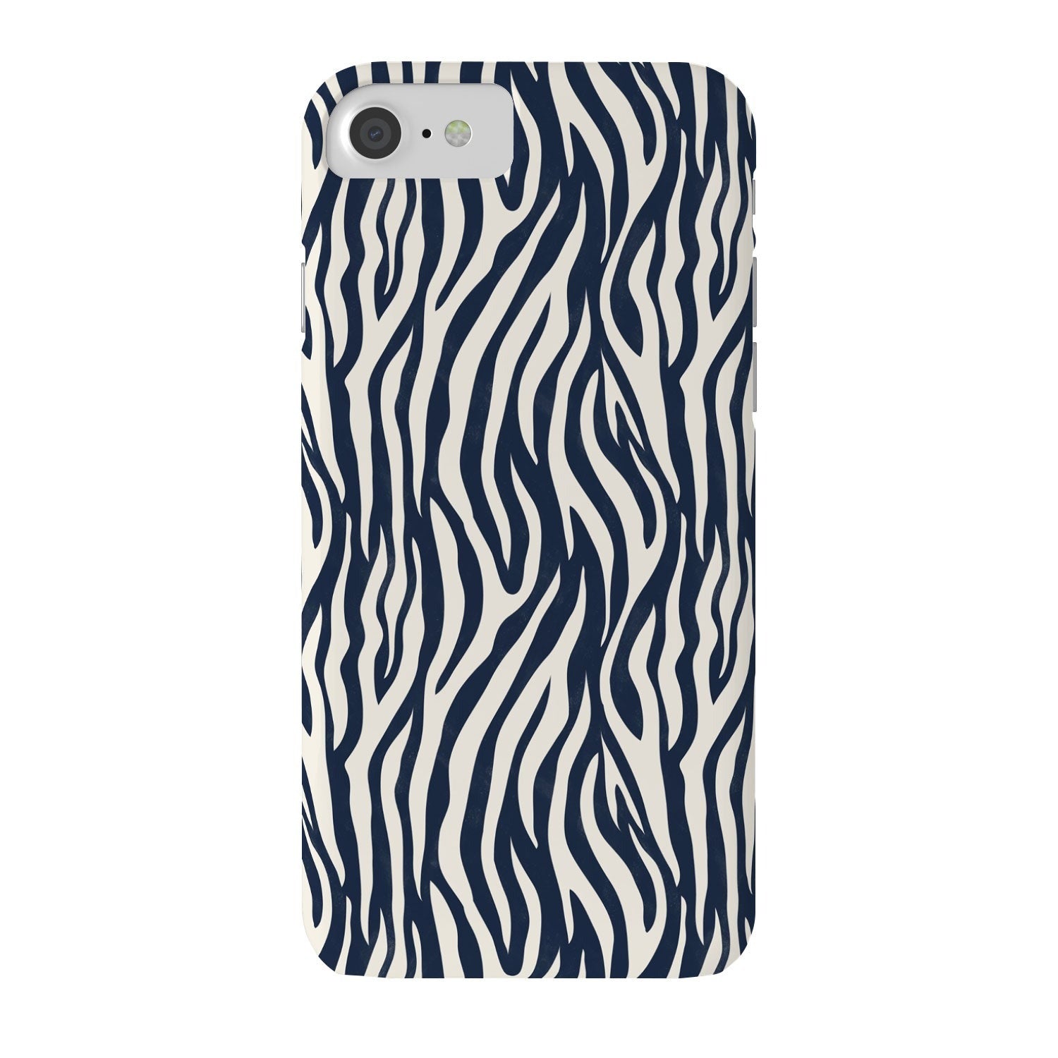 Avenie BR Navy Tiger Stripes Phone Case
