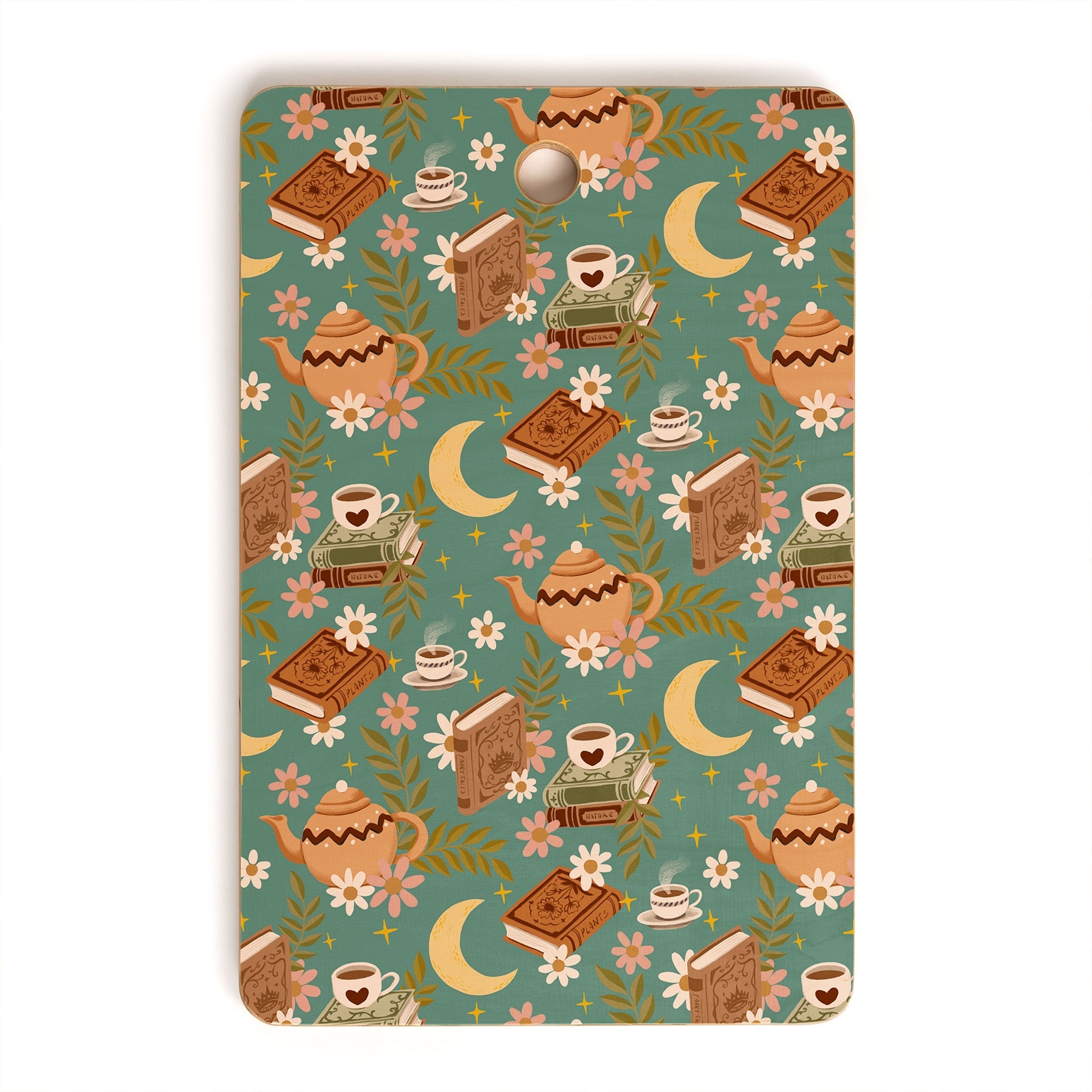 Avenie Moonlit Reading Nook I Cutting Board Rectangle