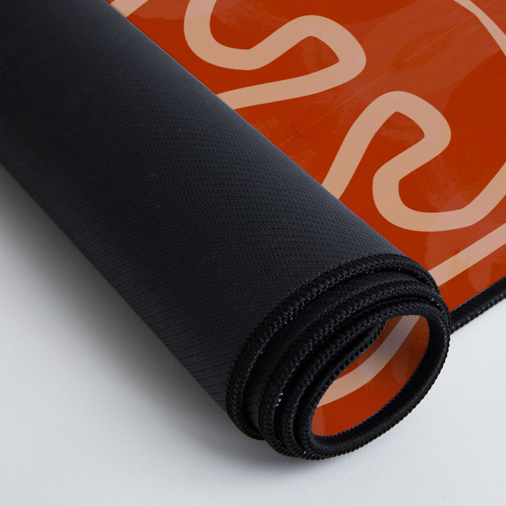 Mirimo Venexiana Burnt Orange Desk Mat