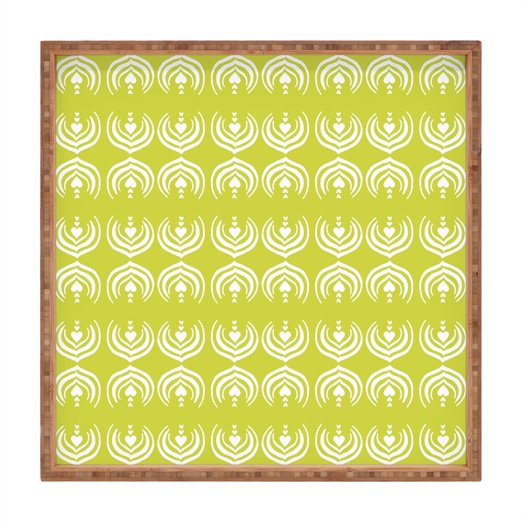 Design by Spark Matcha Latte Art Square Tray