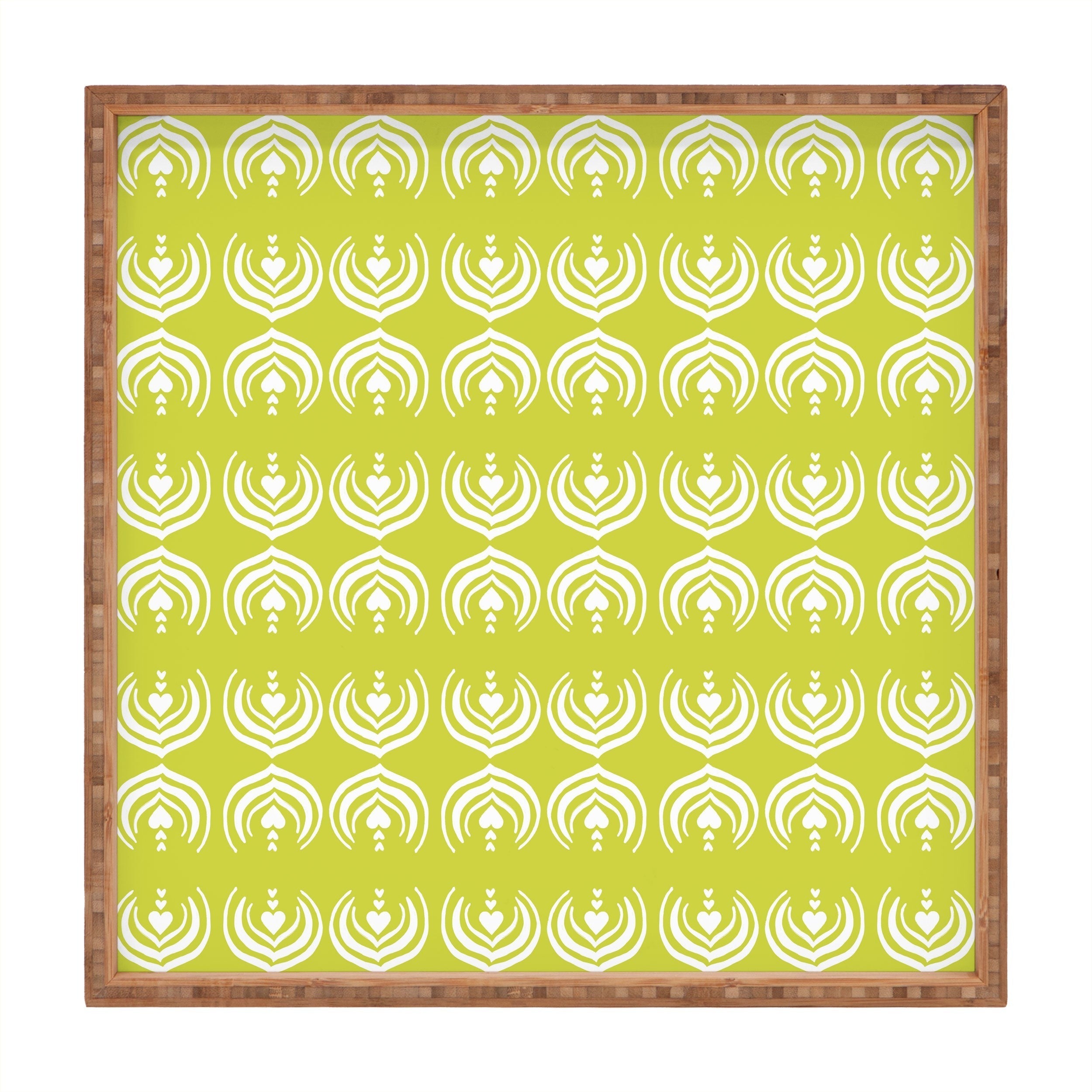 Design by Spark Matcha Latte Art Square Tray