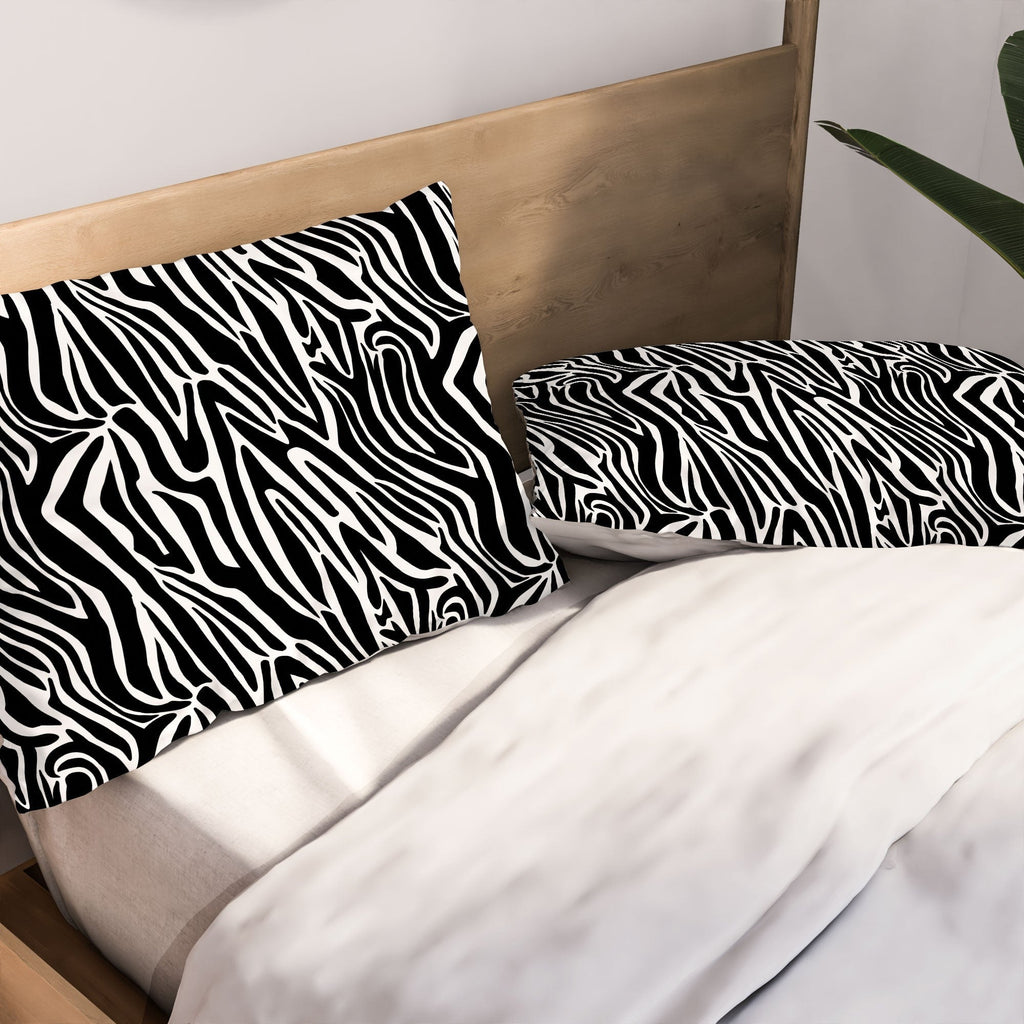 Jennifer Labre Wild Zebra Pillow Shams