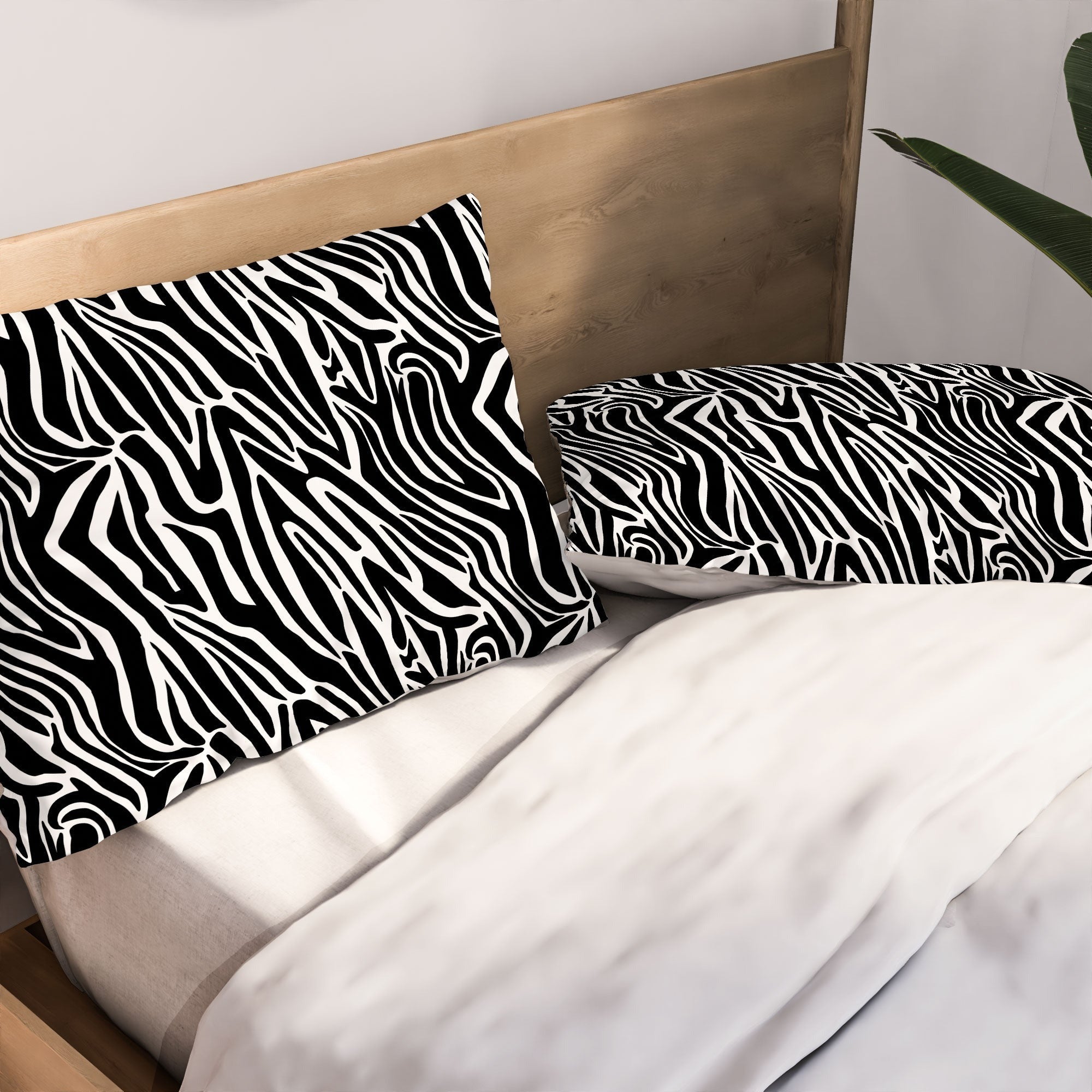 Jennifer Labre Wild Zebra Pillow Shams