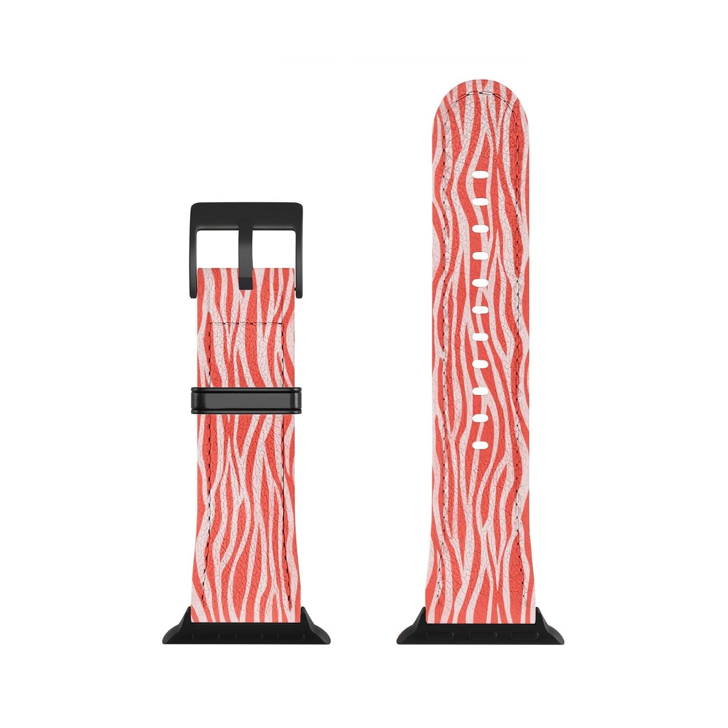 Avenie BR Red Zebra Stripe Apple Watch Band