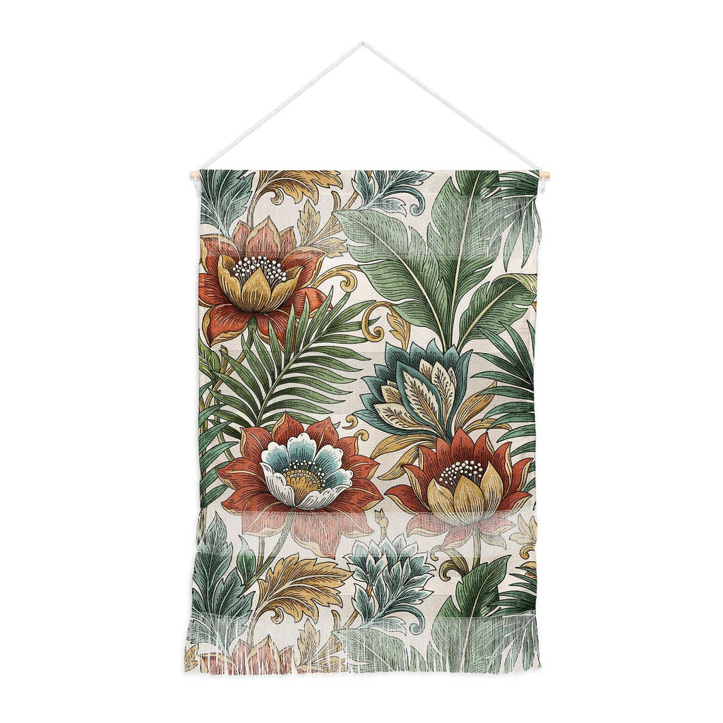 Marta Barragan Camarasa Retro Jungle Garden Wall Hanging Portrait