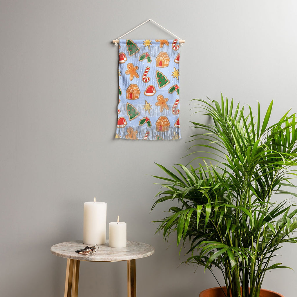 Love_Ryming Christmas Cookies Wall Hanging Portrait