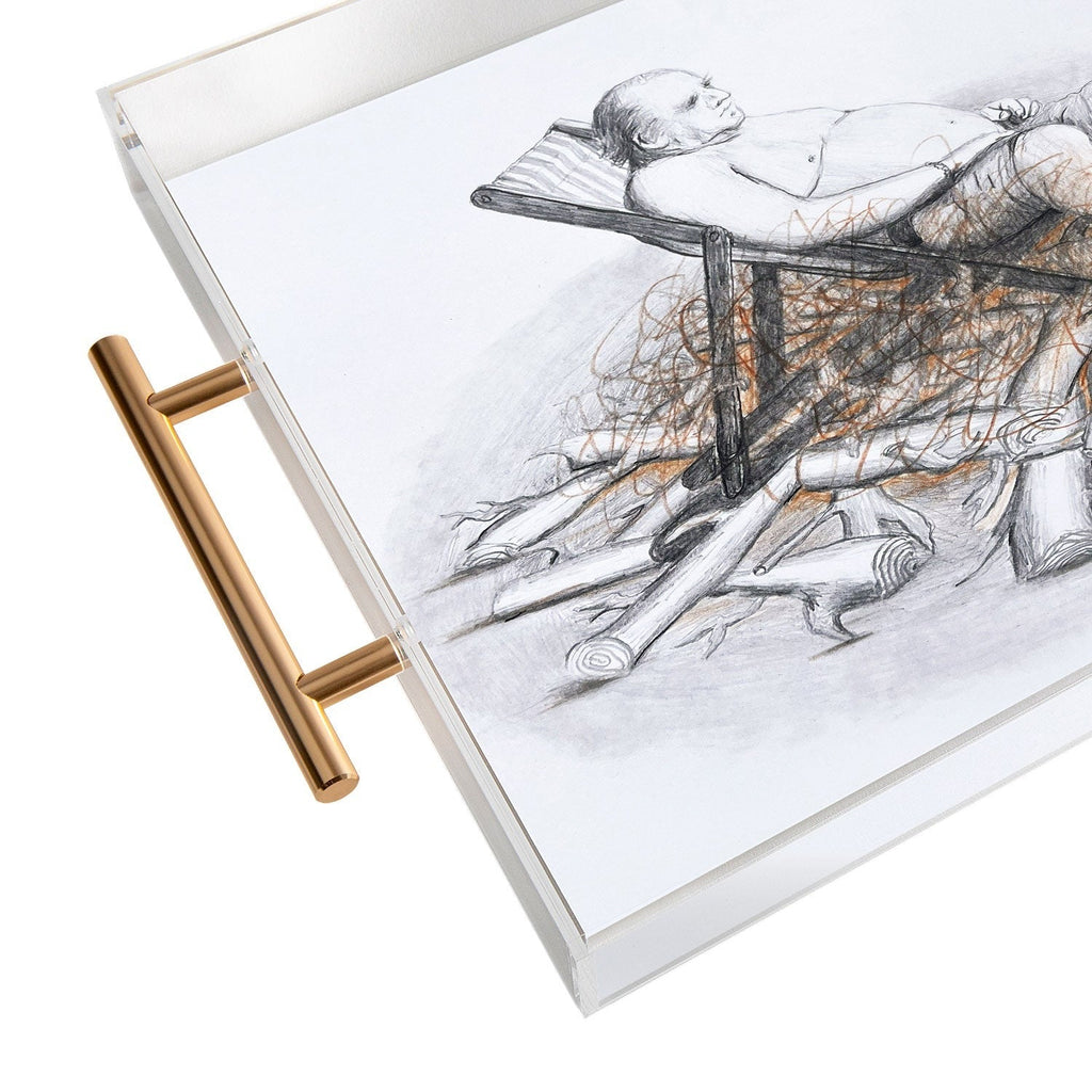 Coco de Paris Why was I born Acrylic Tray